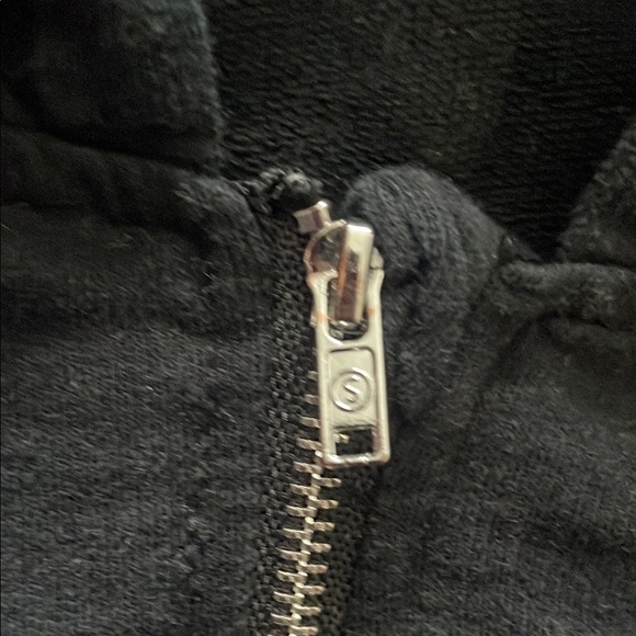 SHEIN Black Cropped Hoodie - Picture 5 of 7